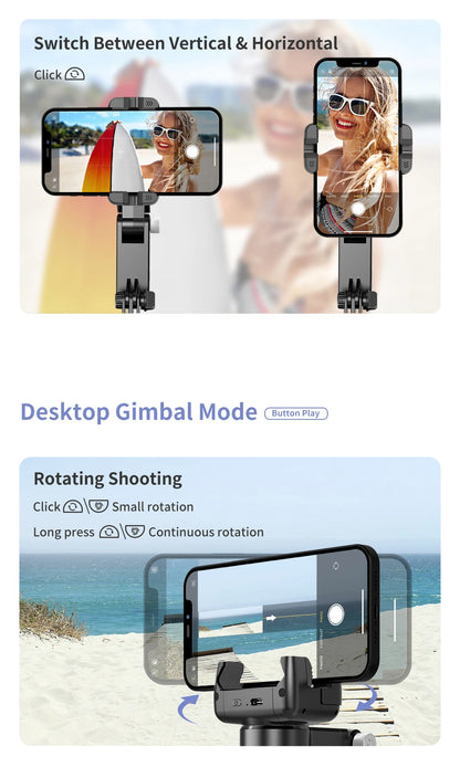 KEELEAD 360° Gimbal Selfie Stick