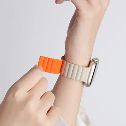 Magnetic Silicone Apple Watch Bands