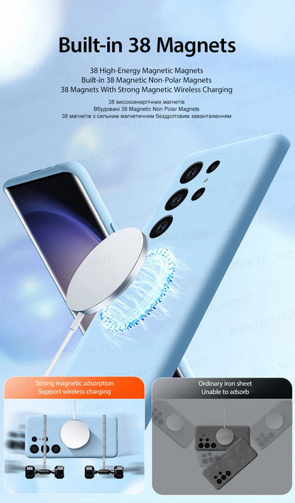 Samsung Magnetic Silicone Case