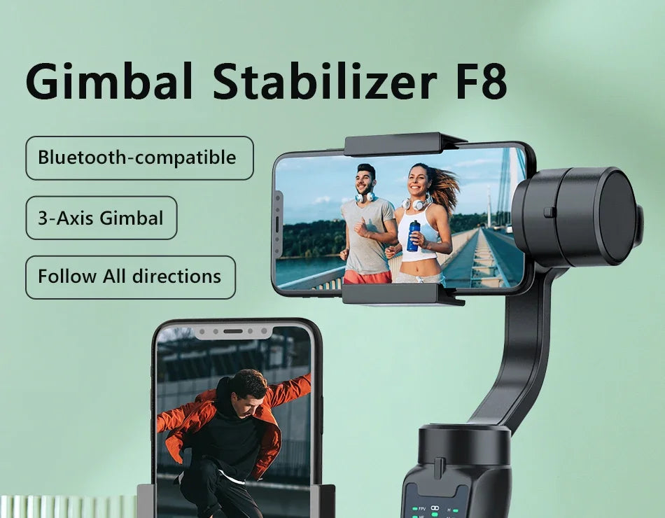 QAML F8 Handheld Gimbal Stabilizer