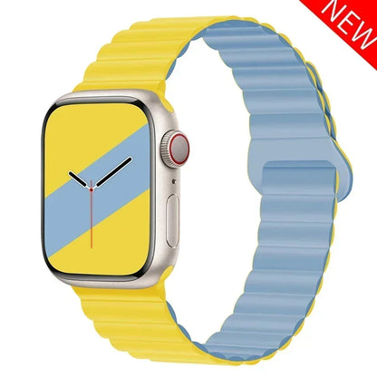 Magnetic Silicone Apple Watch Bands