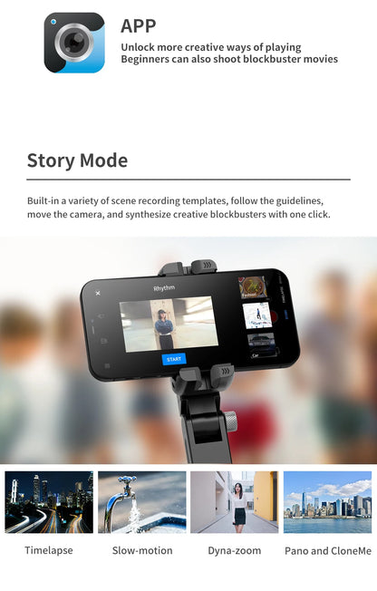 KEELEAD 360° Gimbal Selfie Stick