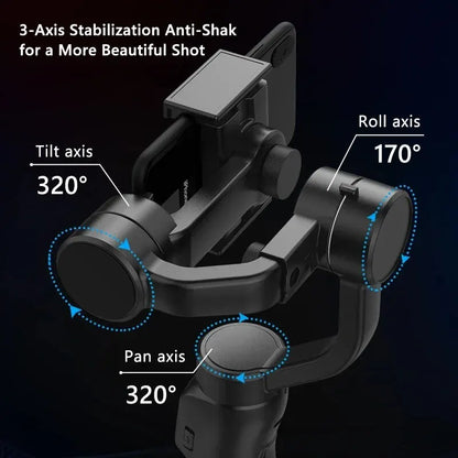 QAML F8 Handheld Gimbal Stabilizer